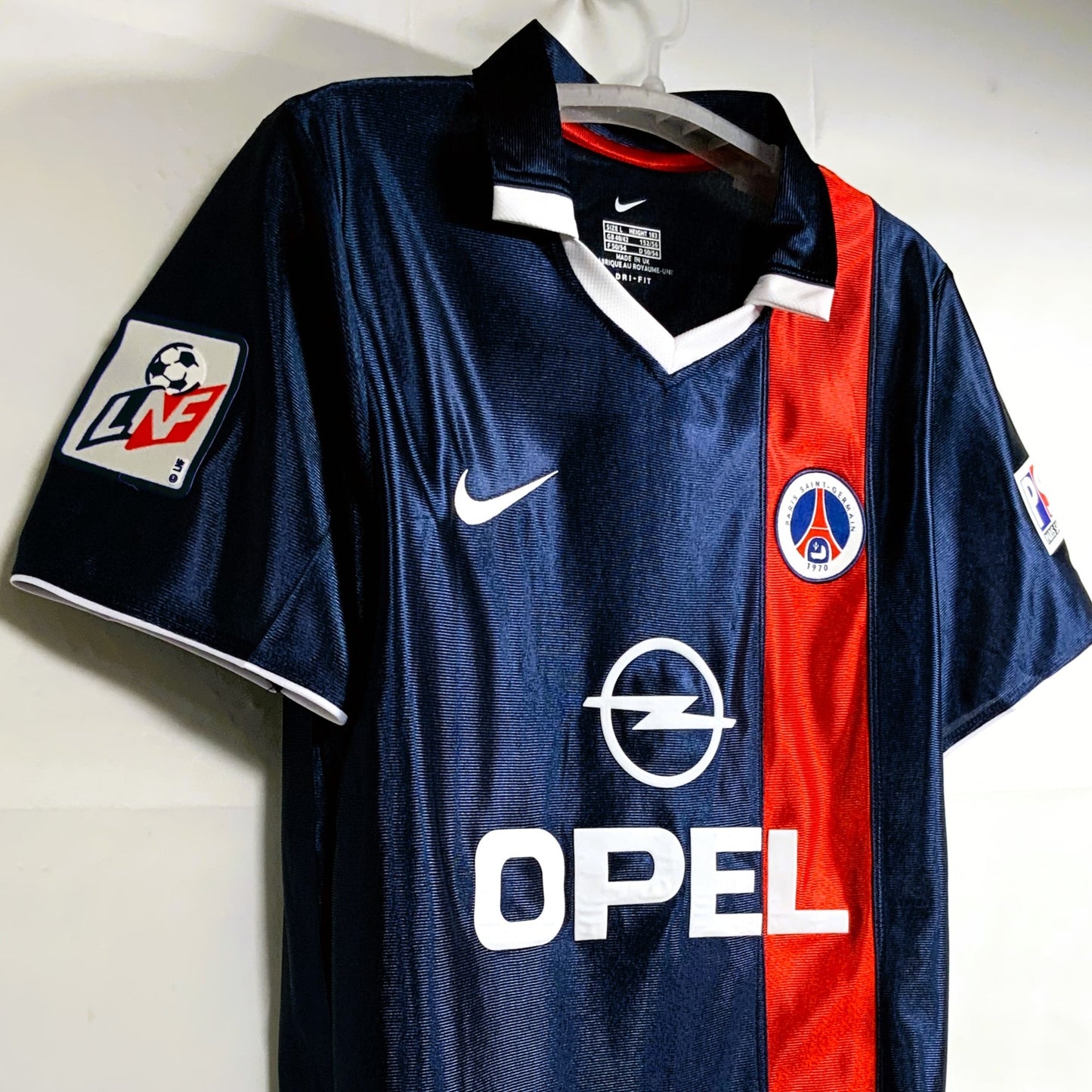 Paris Saint Germain 2001-02, Heim-Trikot, 21 Ronaldinho