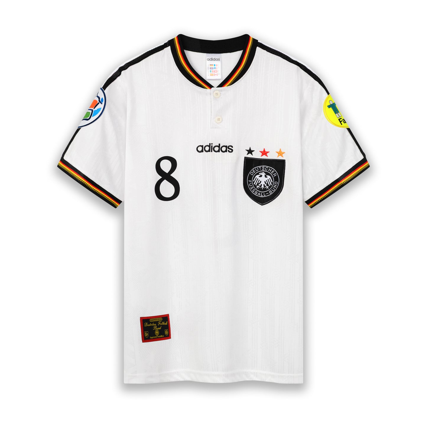 DFB Deutschland 1996, Heim-Trikot, 8 Mehmet Scholl