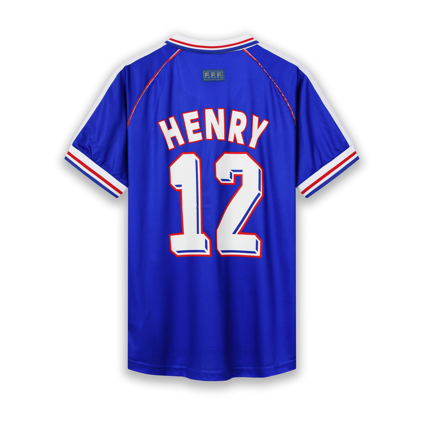 FFF Frankreich 1998, Heim-Trikot, 12 Thierry Henry