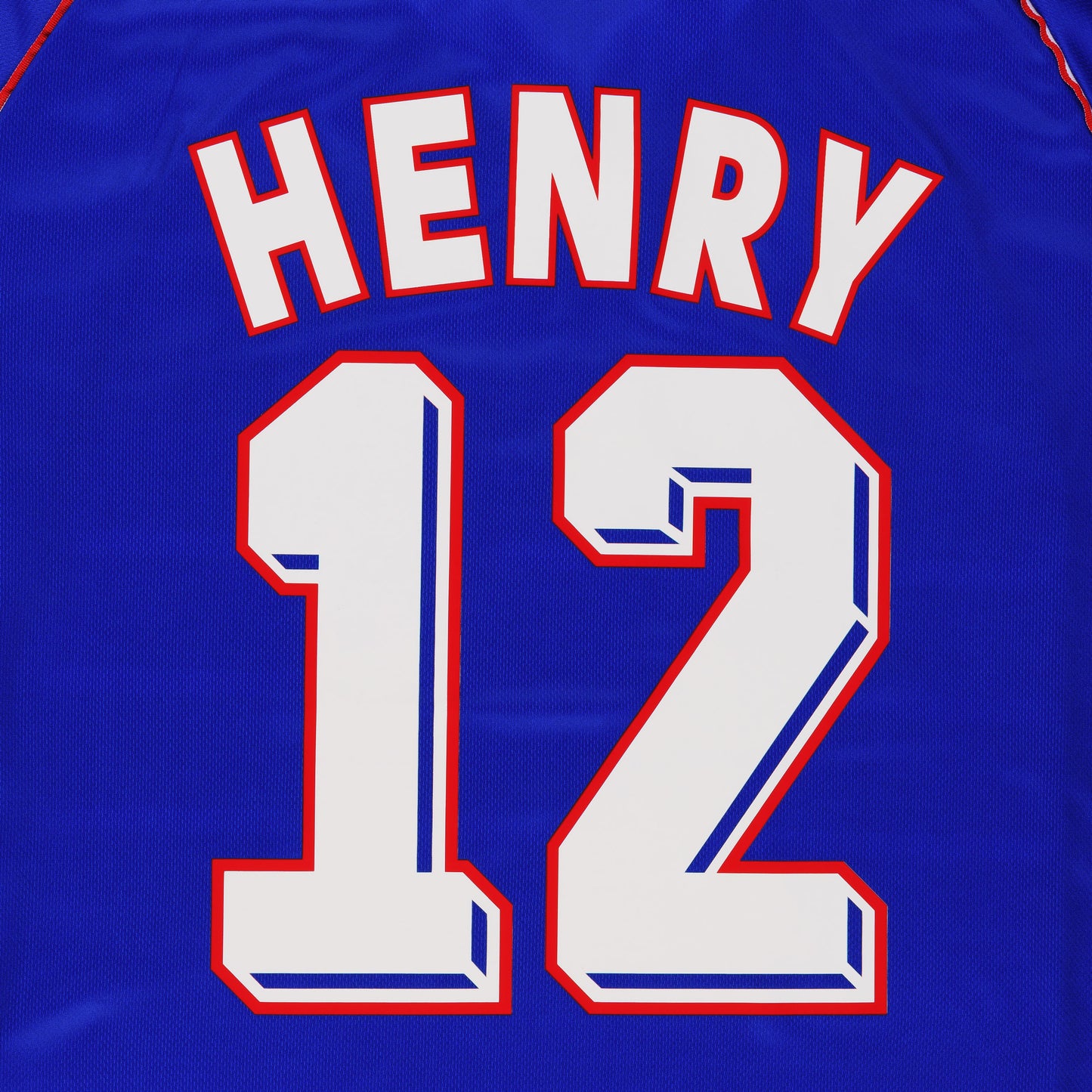 FFF Frankreich 1998, Heim-Trikot, 12 Thierry Henry