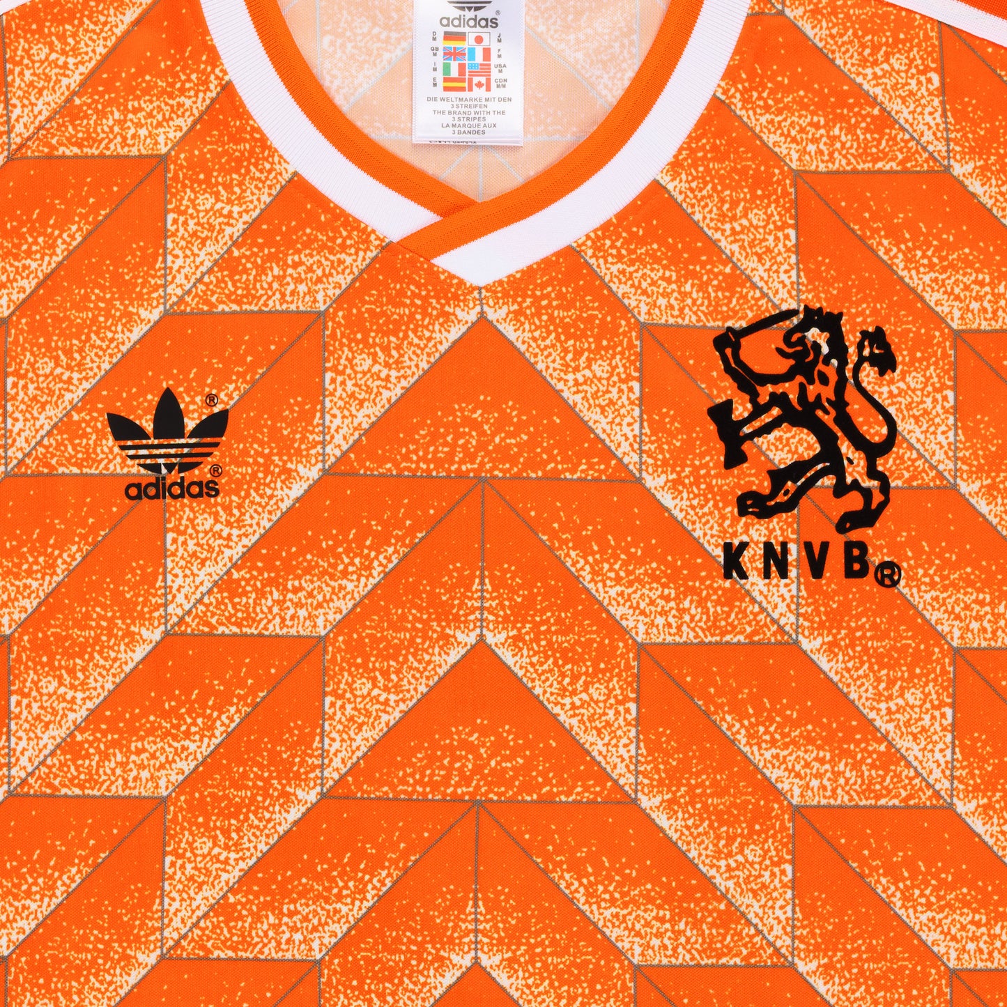 KNVB Niederlande 1988-89, Heim-Trikot, 12 van Basten