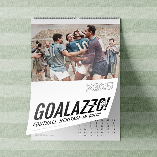 Goalazzo! Football Heritage in Color-Fußballkalender 2025