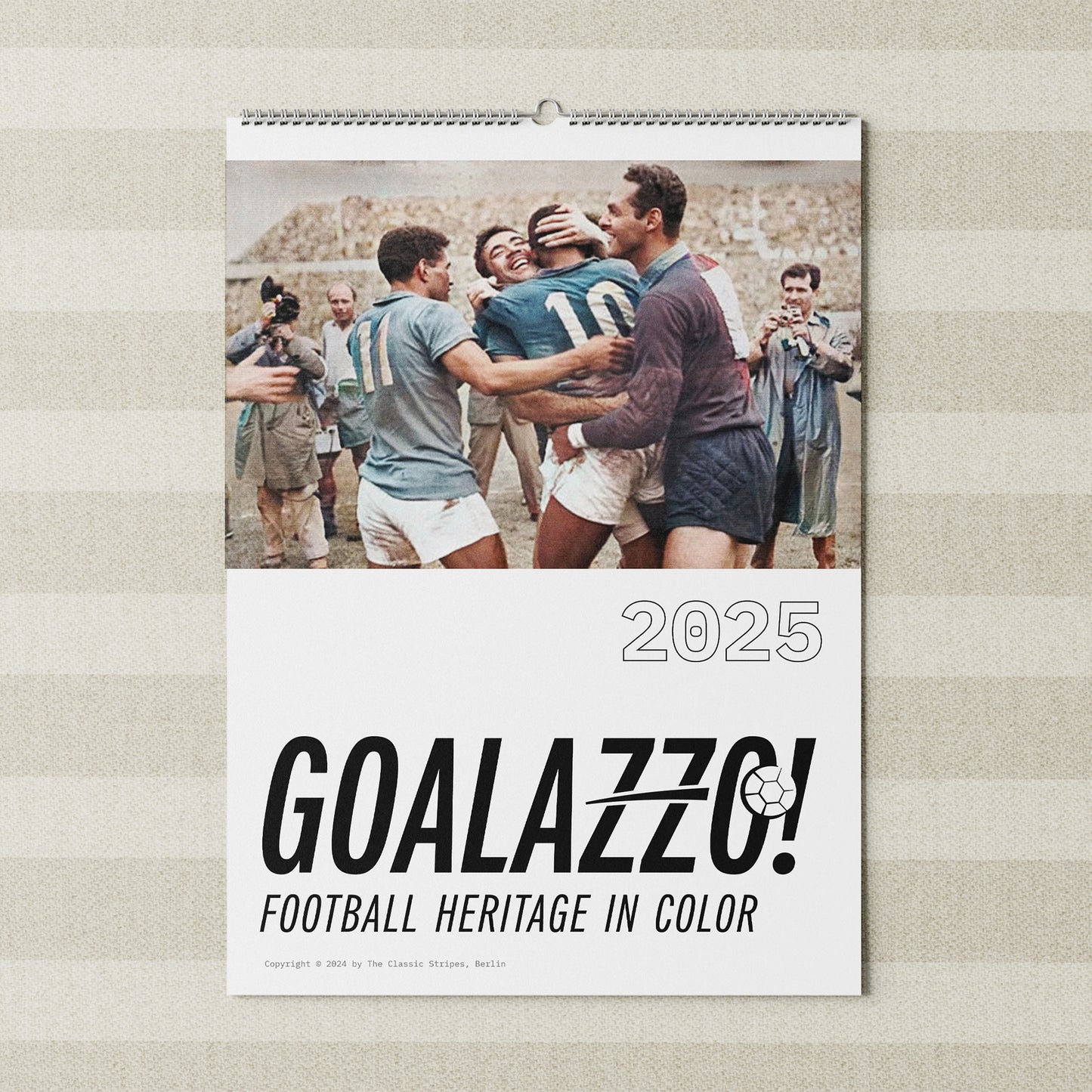 Goalazzo! Football Heritage in Color-Fußballkalender 2025