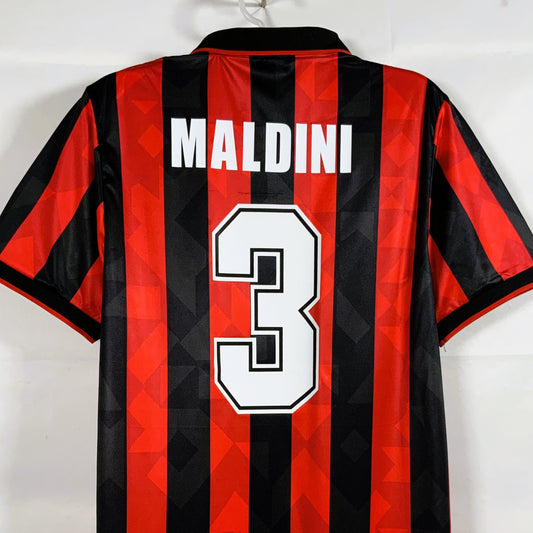 AC Mailand 1993-94, Heim-Trikot, 3 Paolo Maldini