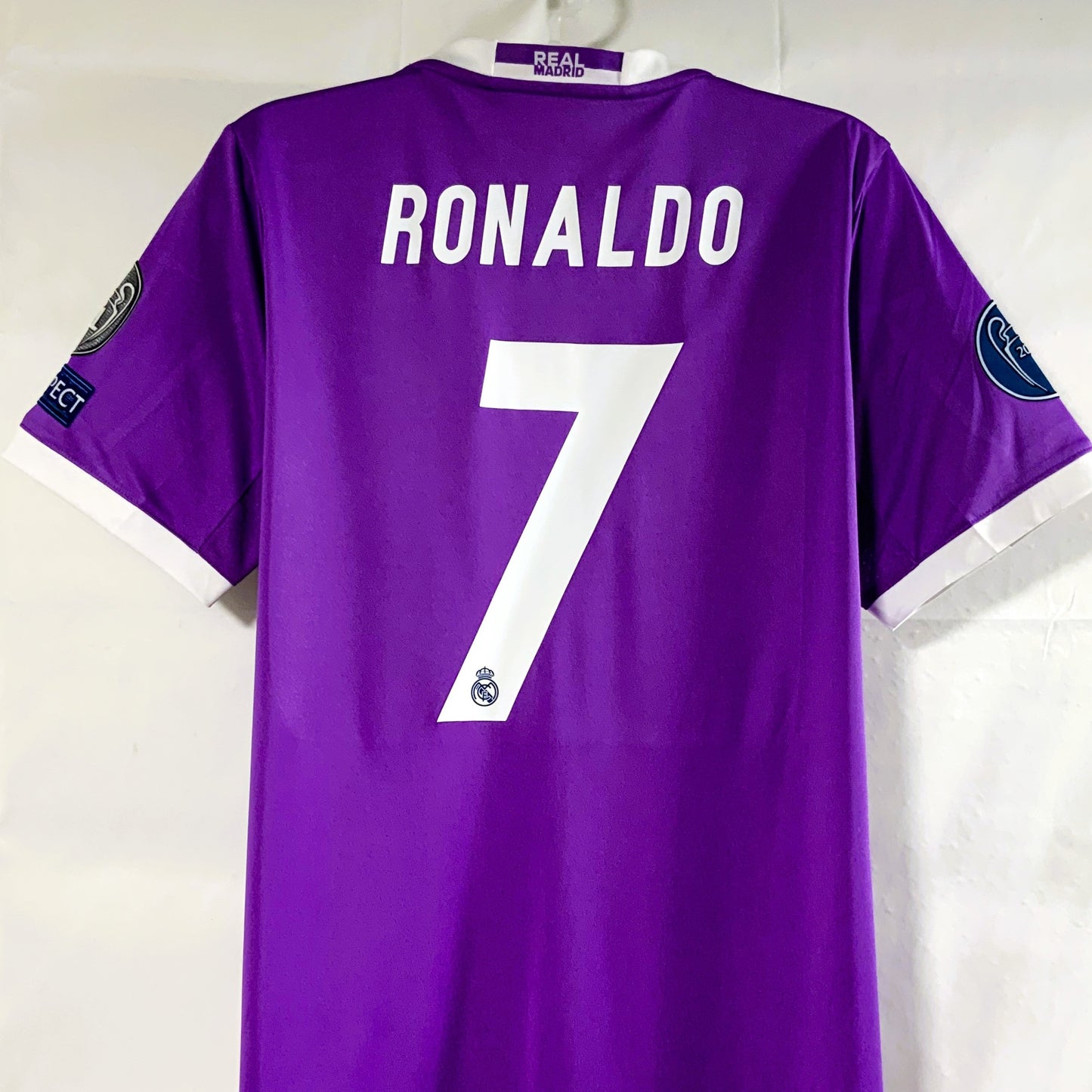 Real Madrid 2016-17, Champions League-Trikot, 7 Christiano Ronaldo