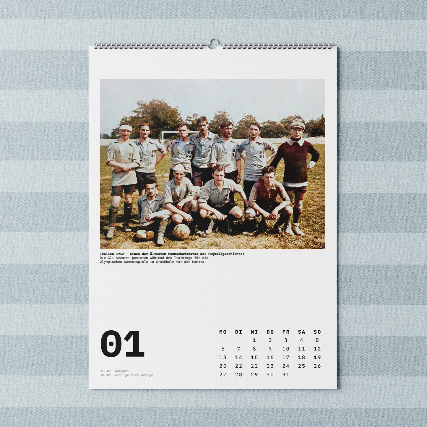 Goalazzo! Football Heritage in Color-Fußballkalender 2025