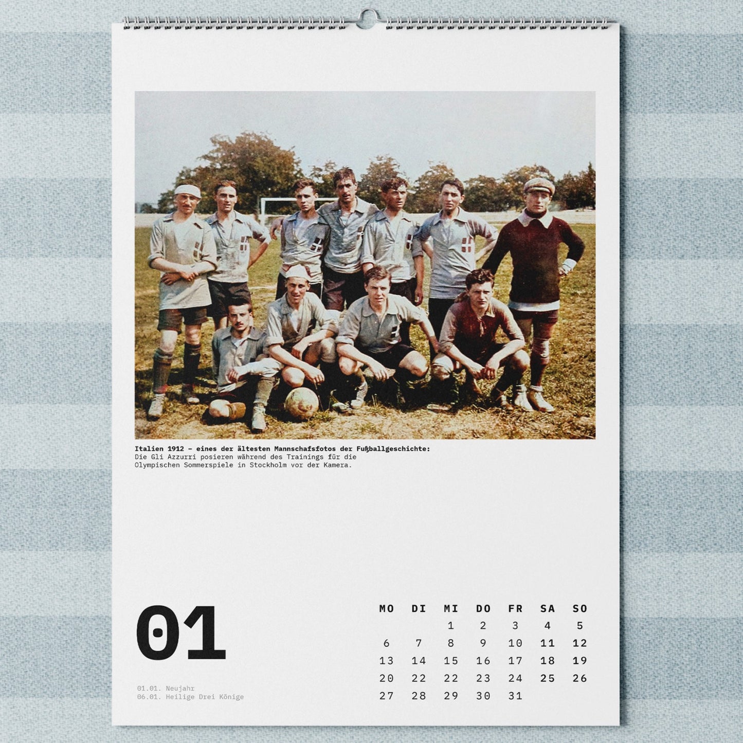 Goalazzo! Fußball-Wandkalender 2025