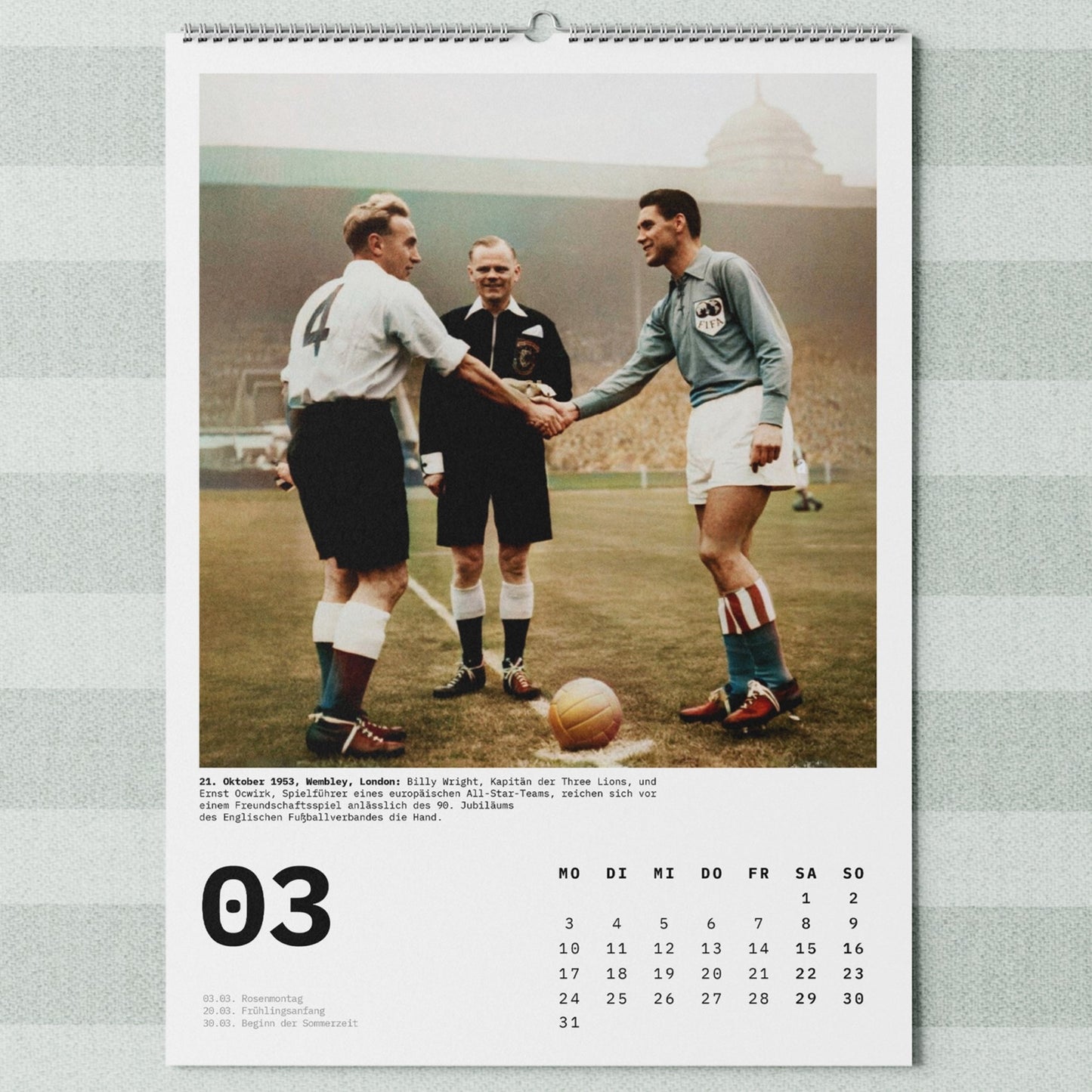 Goalazzo! Fußball-Wandkalender 2025