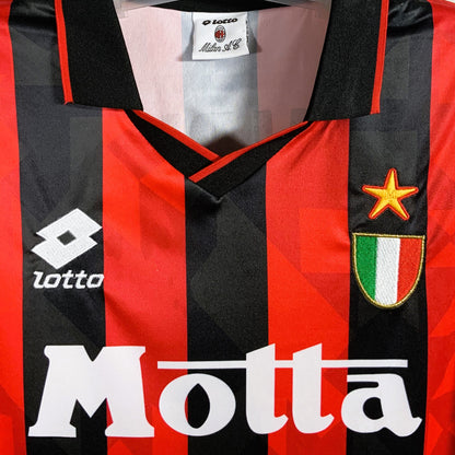 AC Mailand 1993-94, Heim-Trikot, 3 Paolo Maldini