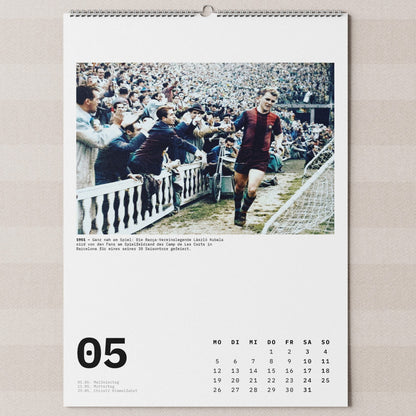 Goalazzo! Fußball-Wandkalender 2025