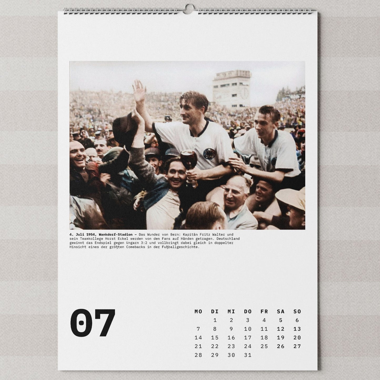 Goalazzo! Fußball-Wandkalender 2025