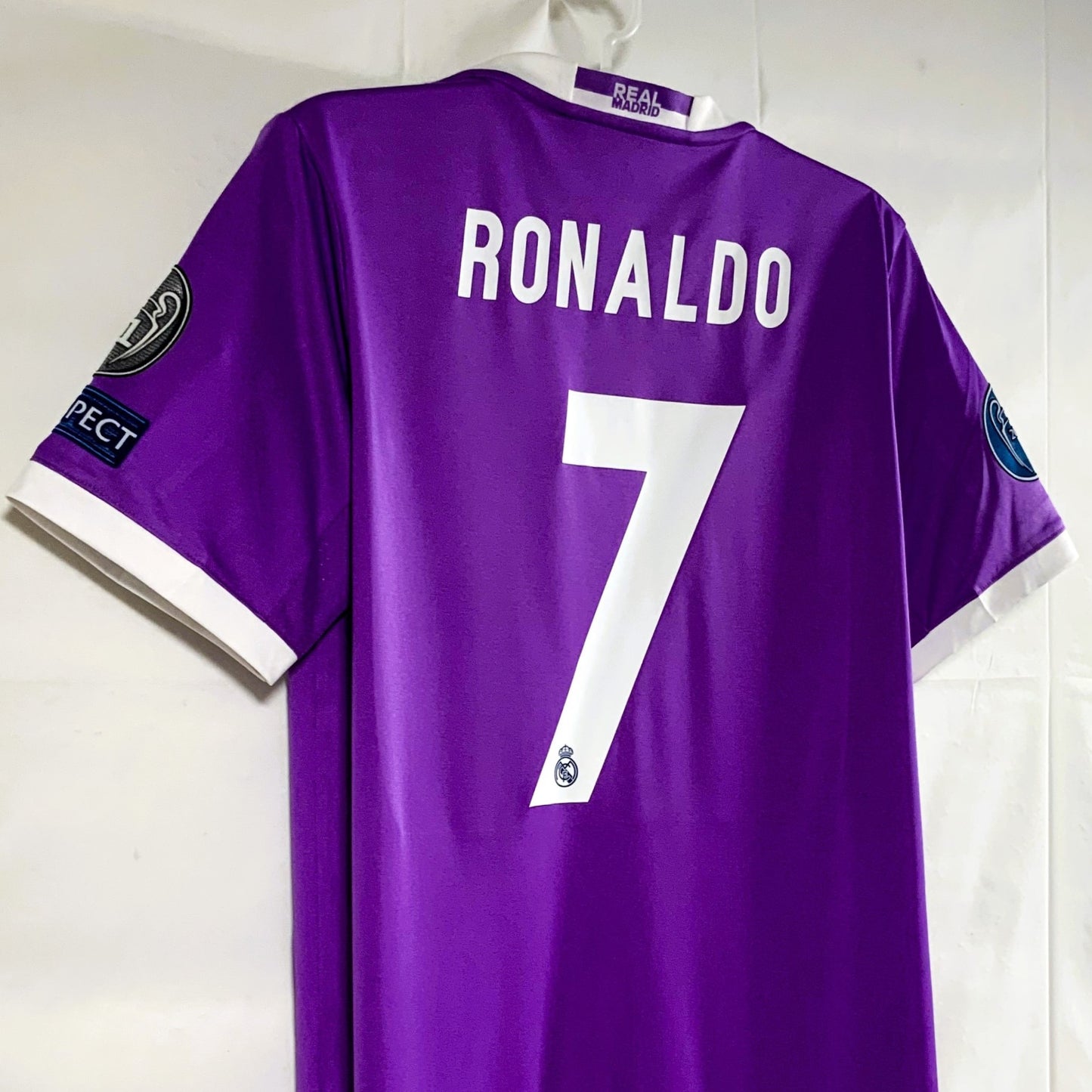 Real Madrid 2016-17, Champions League-Trikot, 7 Christiano Ronaldo