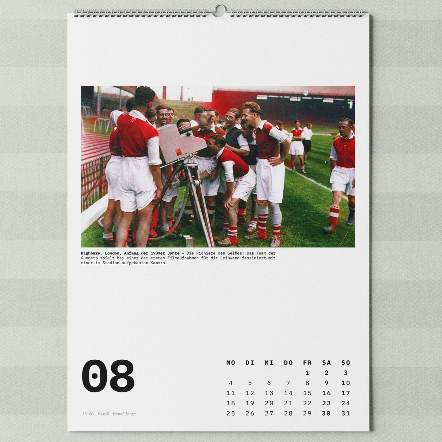 Goalazzo! Fußball-Wandkalender 2025