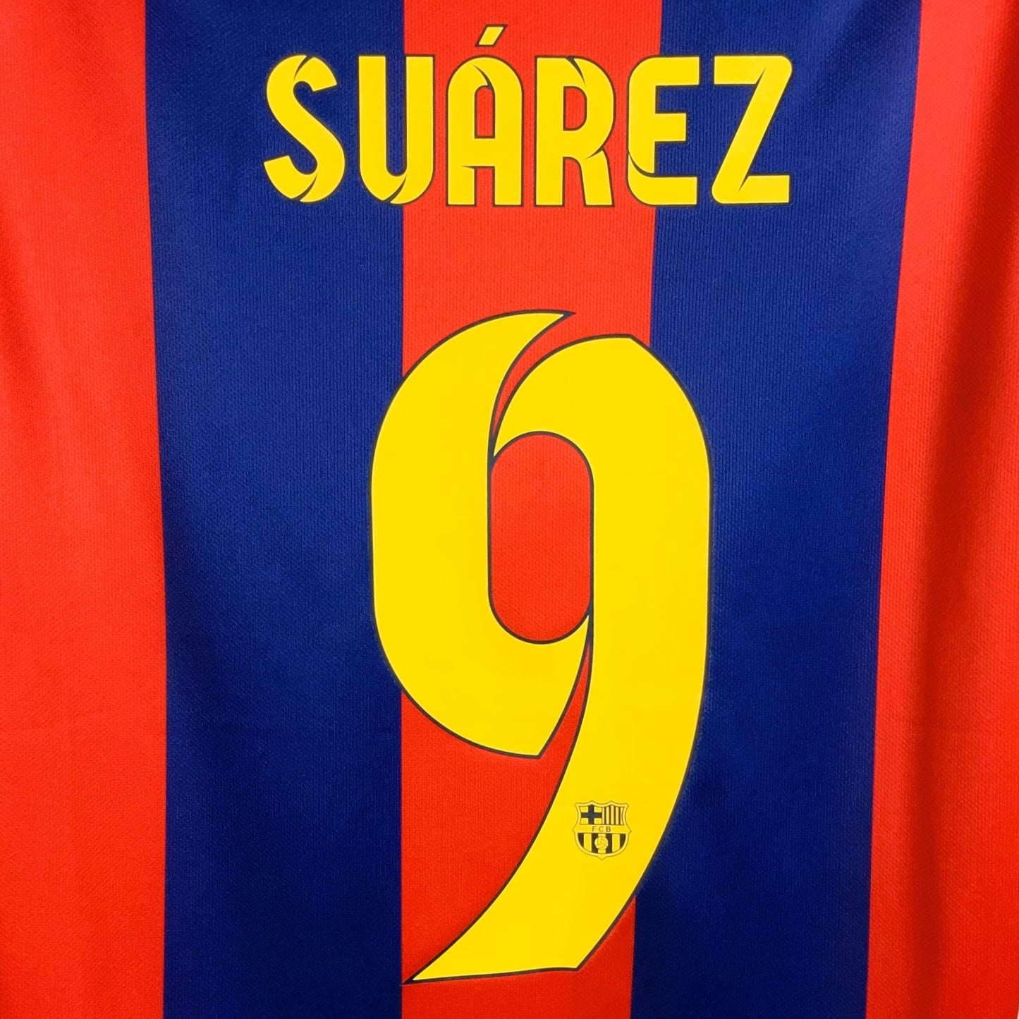 FC Barcelona 2014-15, Heim-Trikot, 09 Luis Suárez