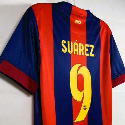 FC Barcelona 2014-15, Heim-Trikot, 09 Luis Suárez