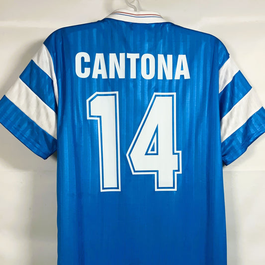 Olympique Marseille 1990-31, Auswärts-Trikot, 14 Éric Cantona