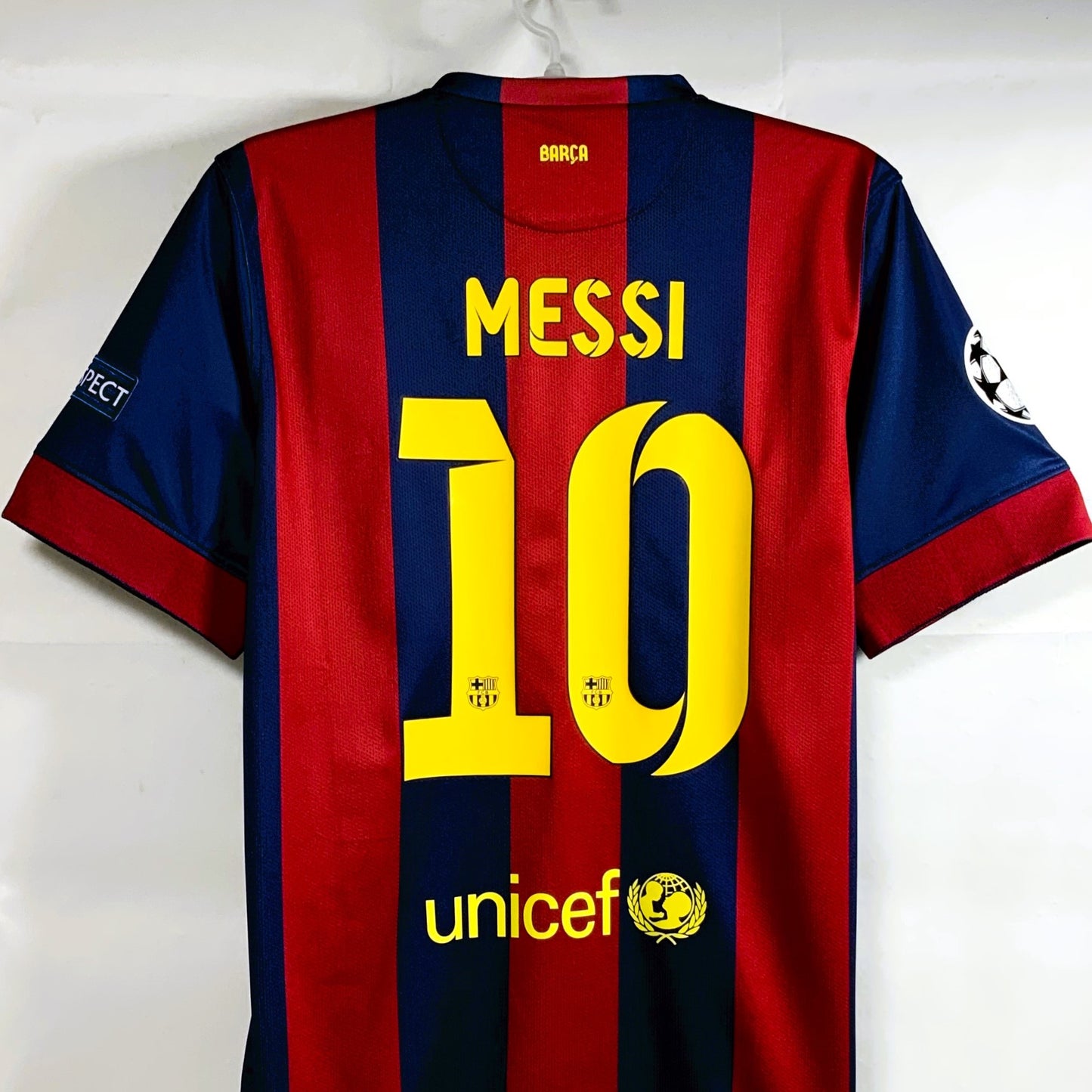 FC Barcelona 2014-15, Heim-Trikot, 10 Lionel Messi