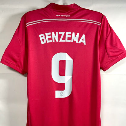 Real Madrid 2014-15, Auswärts-Trikot, 09 Karim Benzema