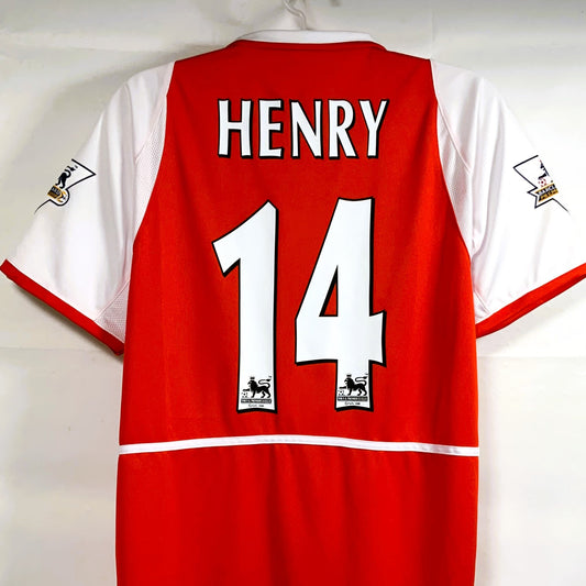 Arsenal FC 2003-04, Heim-Trikot, 14 Thierry Henry