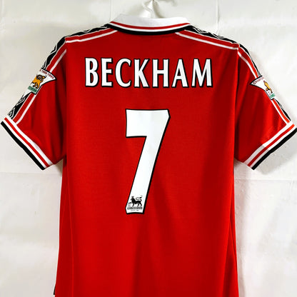 Manchester United 1998–2000, 7 David Beckham, Heim-Trikot