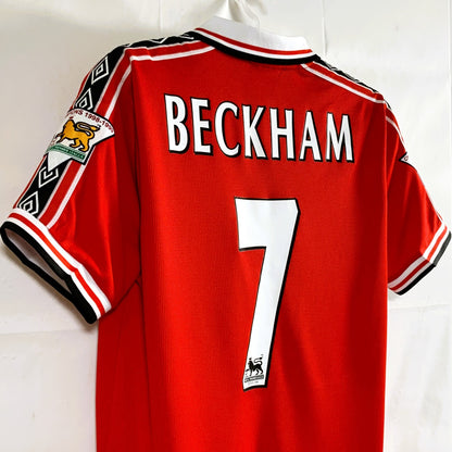 Manchester United 1998–2000, 7 David Beckham, Heim-Trikot