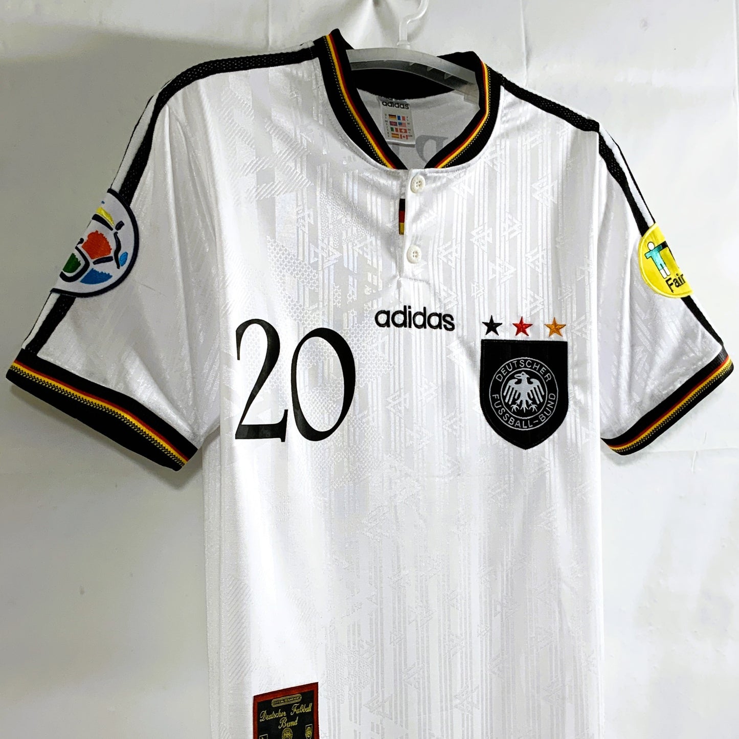 DFB Deutschland 1996, Heim-Trikot, 20 Oliver Bierhoff