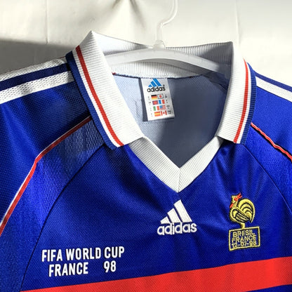 FFF Frankreich 1998, Heim-Trikot, 10 Zinédine Zidane