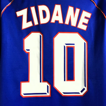 FFF Frankreich 1998, Heim-Trikot, 10 Zinédine Zidane