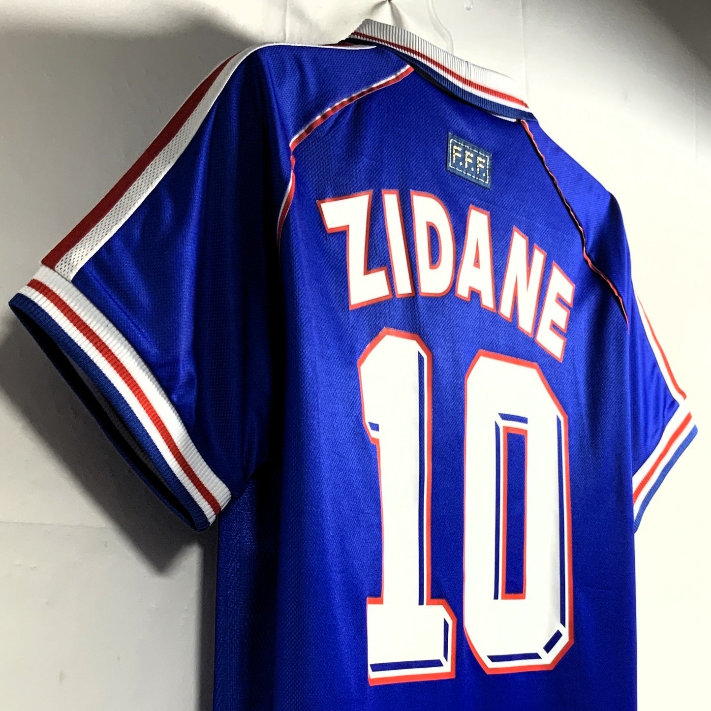 FFF Frankreich 1998, Heim-Trikot, 10 Zinédine Zidane