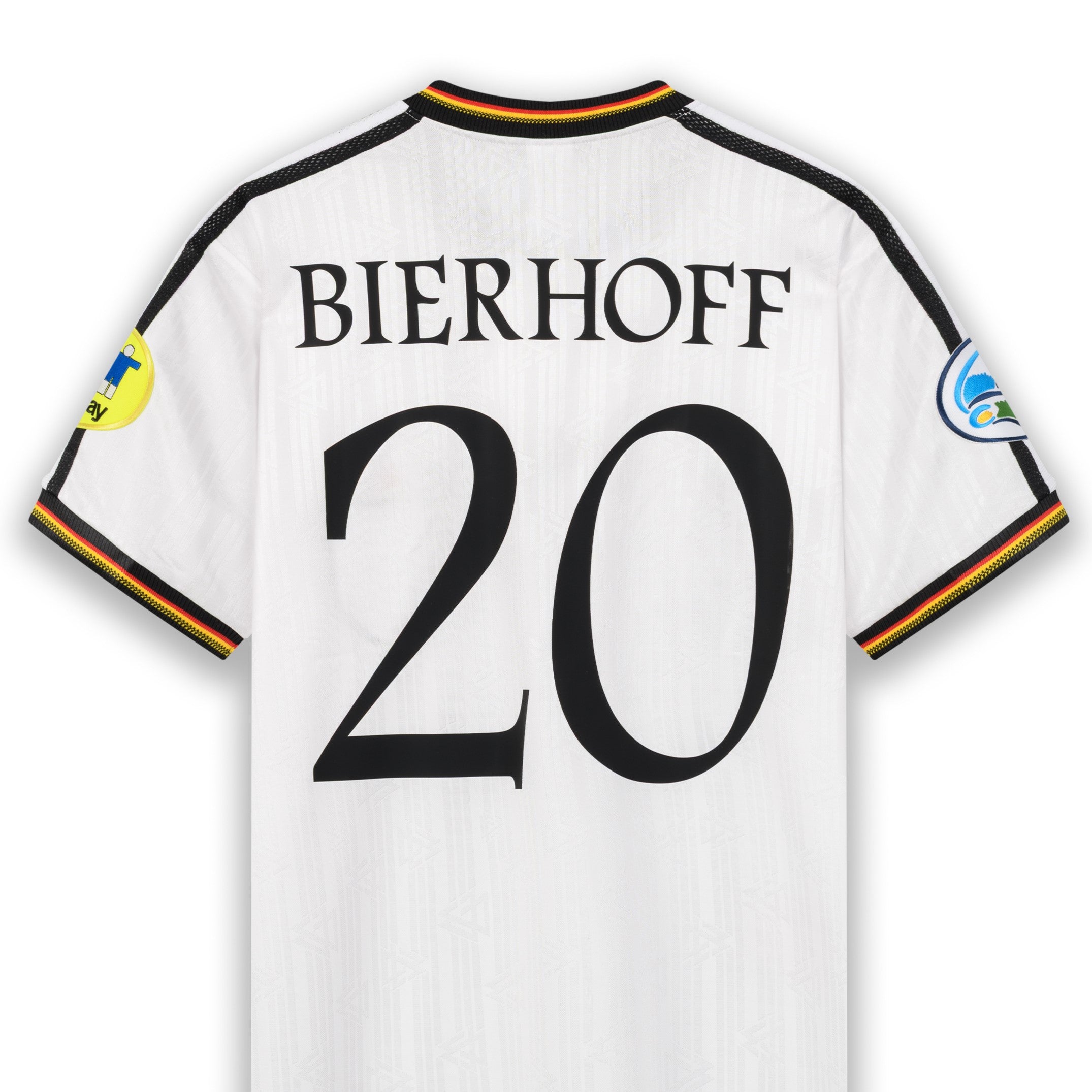 Deutschland 1996, 20 Oliver Bierhoff, Retro Vintage Heim-Trikot
