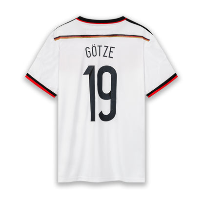 DFB Deutschland 2014, Heim-Trikot, 19 Mario Götze
