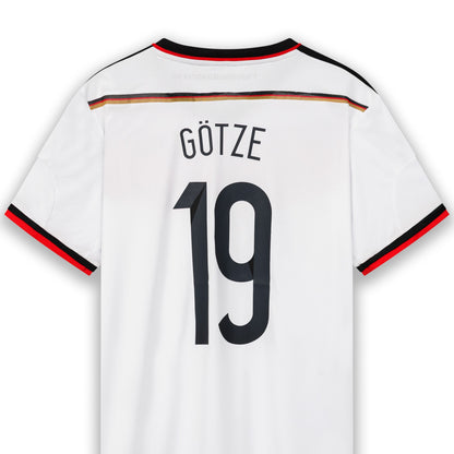 DFB Deutschland 2014, Heim-Trikot, 19 Mario Götze