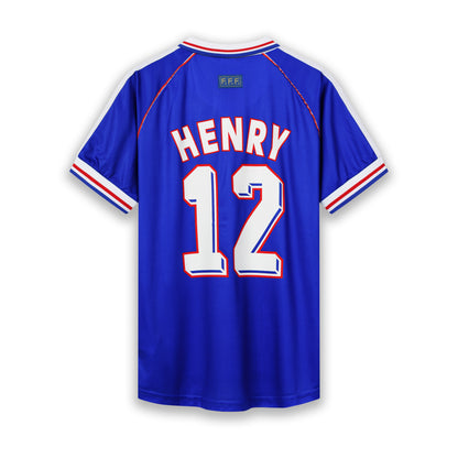 FFF Frankreich 1998, Heim-Trikot, 12 Thierry Henry