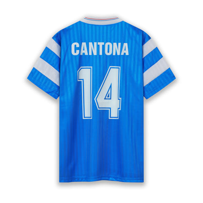 Olympique Marseille 1990-91, Auswärts-Trikot, 14 Éric Cantona