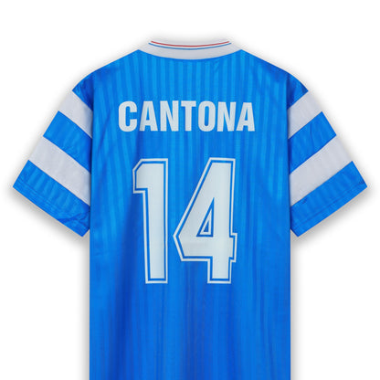 Olympique Marseille 1990-91, Auswärts-Trikot, 14 Éric Cantona