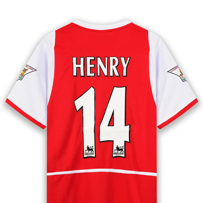Arsenal FC 2003-04, Heim-Trikot, 14 Thierry Henry