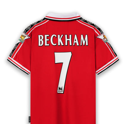 Manchester United 1998–2000, 7 David Beckham, Heim-Trikot