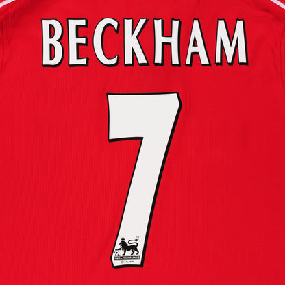 Manchester United 1998–2000, 7 David Beckham, Heim-Trikot