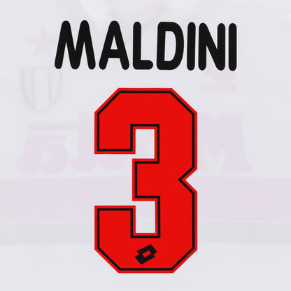 AC Mailand 1993-94, Auswärts-Trikot, 3 Paolo Maldini