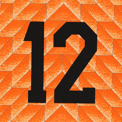 KNVB Niederlande 1988-89, Heim-Trikot, 12 van Basten