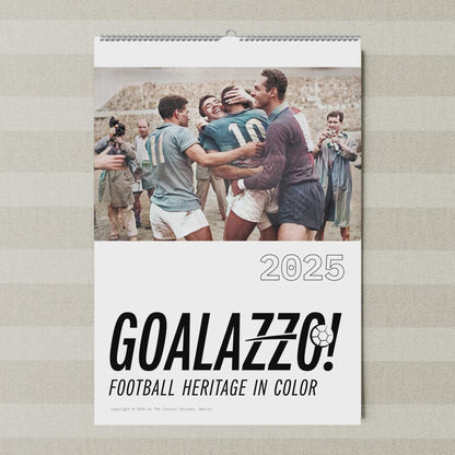 Goalazzo! Fußball-Wandkalender 2025