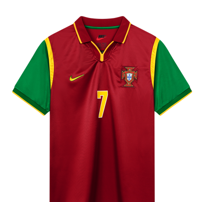FPF Portugal 1998, Heim-Trikot, 7 Luís Figo